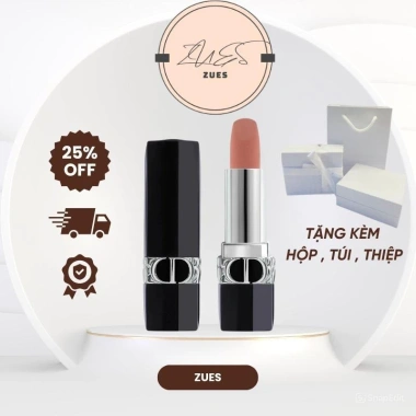 Son Limited Rouge Full Box + Hộp Túi Xách - Giá ưu đãi 650.000 VNĐ, màu đậm, bám lâu