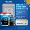 Sơn Lót Chống Kiềm Ngoại Thất X-Paint E3 Bề Mặt Mịn Hoàn Hảo, Ngăn Kiềm Hóa Mạnh