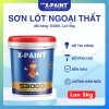 Sơn lót X-Paint S3.000 5kg chống kiềm, chống ẩm, chống thấm cho ngoại thất, tặng lu rulo và chổi sơn 10
