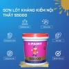 Sơn lót X-Paint S5.000 lon 5kg chống kiềm nội thất cao cấp - Chống ẩm, thấm, tặng lu lăn + chổi sơn - Giá chỉ 740.000₫ 2