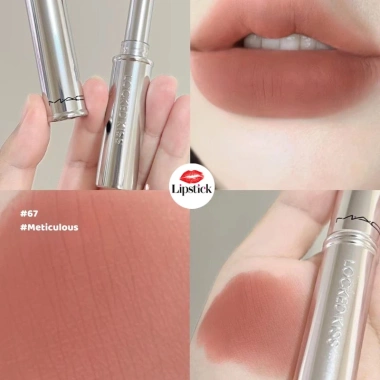 Son MAC Locked Kiss 24HR Lipstick 67 Cam Hồng Sữa - Chính Hãng, Giá 550k giảm từ 704k