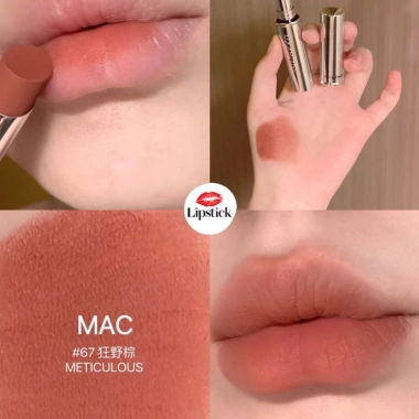 Son MAC Locked Kiss 24HR Lipstick 67 Cam Hồng Sữa - Chính Hãng, Giá 550k giảm từ 704k