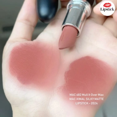 Son M·A·Cximal Silky Matte 3.5g - 682 Hồng Đất, Làn môi mịn mượt, Giá chỉ 520.000₫
