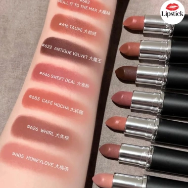 Son M·A·Cximal Silky Matte 3.5g - Cam Hồng Đất 683, giá chỉ 520.000, màu cam hồng đất quyến rũ