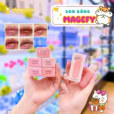 Son Magefy Serum Lipgloss - Dưỡng ẩm, bóng mượt, giá ưu đãi 95.000 VND