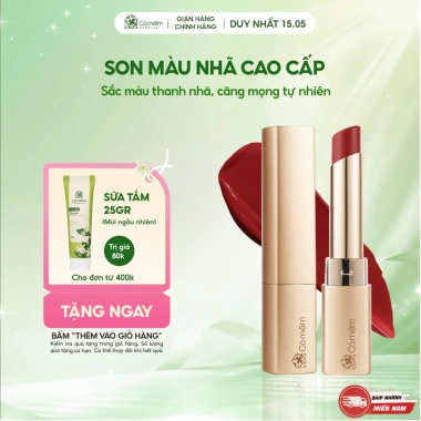 Son môi Nhã Lì Mươt 3,4g - Bền màu cao cấp, sắc màu thanh nhã, cảm giác mềm mượt - Giá chỉ 322.000₫