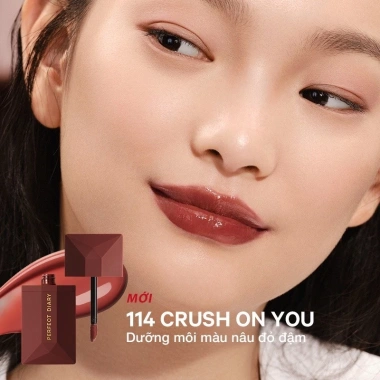 Son Môi PERFECT DIARY ReadMe Lip Veil 10 tông màu lâu trôi 4ml - Giá 293.020đ 6 Son Môi PERFECT DIARY ReadMe Lip Veil 10 tông màu lâu trôi 4ml - Giá 293.020đ 6