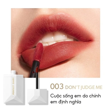 Son Môi PERFECT DIARY ReadMe Lip Veil 10 tông màu lâu trôi 4ml - Giá 293.020đ 12 Son Môi PERFECT DIARY ReadMe Lip Veil 10 tông màu lâu trôi 4ml - Giá 293.020đ 12