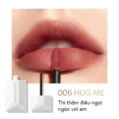 Son Môi PERFECT DIARY ReadMe Lip Veil 10 tông màu lâu trôi 4ml - Giá 293.020đ 14 Son Môi PERFECT DIARY ReadMe Lip Veil 10 tông màu lâu trôi 4ml - Giá 293.020đ 14