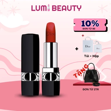 Son Môi Rouge Cabaret Matte 951 888 999 - Đỏ Đất Cực Tôn Da, Mềm Mịn, 750.000₫