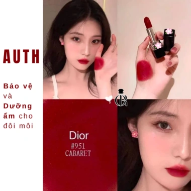 Son Môi Rouge Cabaret Matte 951 888 999 - Đỏ Đất Cực Tôn Da, Mềm Mịn, 750.000₫