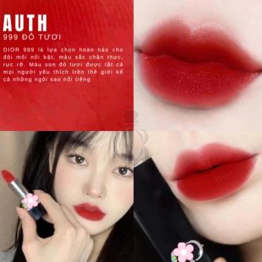 Son Môi Rouge Cabaret Matte 951 888 999 - Đỏ Đất Cực Tôn Da, Mềm Mịn, 750.000₫
