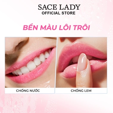 Son môi SACE LADY Dưỡng ẩm Thay đổi Nhiệt độ Siêu Dính 3.5g Giá chỉ 65.807 VND