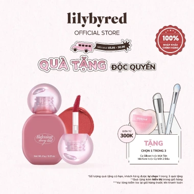 Son Nhung Bóng Lì Lilybyred Balming Dewy Tint 6g Màu Tự Nhiên, Dưỡng ẩm, Giá 260.000₫