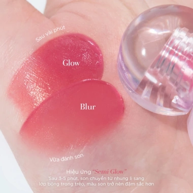 Son Nhung Bóng Lì Lilybyred Balming Dewy Tint 6g Màu Tự Nhiên, Dưỡng ẩm, Giá 260.000₫
