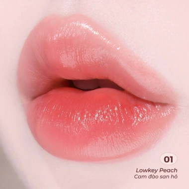 Son Nhung Bóng Lì Lilybyred Balming Dewy Tint 6g Màu Tự Nhiên, Dưỡng ẩm, Giá 260.000₫