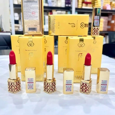 Son nhung lì The History Whoo Gongjinhyang Mi Velvet giảm tới 22% giá 568.400₫