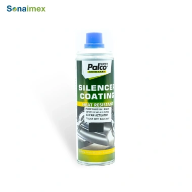 Sơn Pô Xe Máy Chống Cháy 600°C PALCO Silencer Coating Nhập Khẩu Màu Đen Bảo Vệ Nhiệt Độ Cao