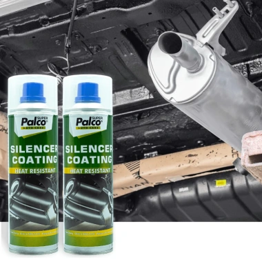 Sơn Pô Xe Máy Chống Cháy 600°C PALCO Silencer Coating Nhập Khẩu Màu Đen Bảo Vệ Nhiệt Độ Cao