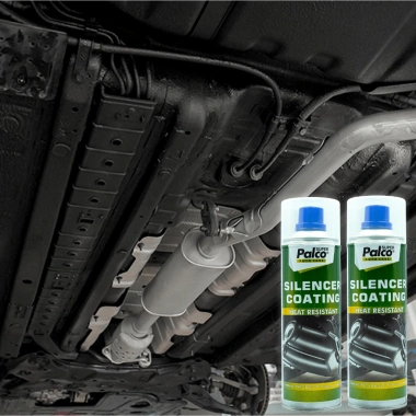 Sơn Pô Xe Máy Chống Cháy 600°C PALCO Silencer Coating Nhập Khẩu Màu Đen Bảo Vệ Nhiệt Độ Cao
