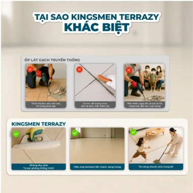 Sơn sàn Epoxy Kingsmen 3,5kg – Tự san phẳng, không đục phá, chống thấm, bền đẹp 3