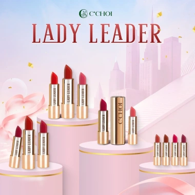 Son sáp lì C'Choi Red&Rex Đỏ Cam – Mịn Mượt, Nhẹ Môi, An Toàn cho phụ nữ có thai, chỉ 390.000₫