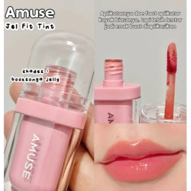 Son thạch tint bóng thuần chay Amuse Jel Fit Tint - Màu 01 03 05 06 11 12 3,8g Giá 288.610 VND 8