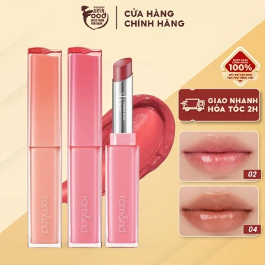 Son Thỏi Bóng Romand Căng Mọng Mềm Môi Sheer Tinted Stick 2g - Giá 245.000 ThegioiSkinfood Son Thỏi Bóng Romand Căng Mọng Mềm Môi Sheer Tinted Stick 2g - Giá 245.000 ThegioiSkinfood