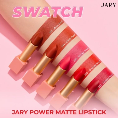 Son Thỏi Lì Cao cấp Jary Power Matte - Bộ sưu tập màu bền lâu, giá ưu đãi 285k