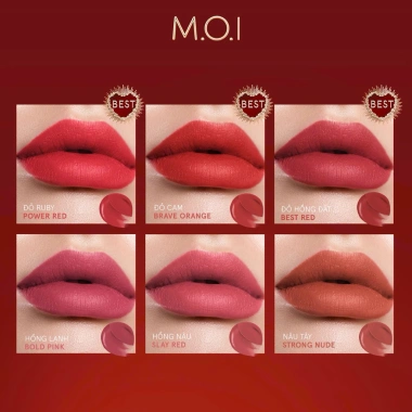 Son Thỏi Lì M.O.I Queen of the Rosé Giới Hạn - Mua 2 Tặng Hộp Sét 2, Giá 249k chất mịn lì