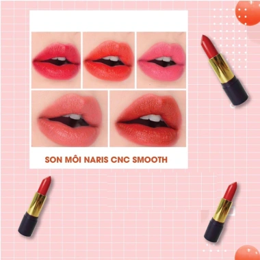 Son thỏi lì Naris CNC Ceniciente 3g - Lipstick Nhật Bản chính hãng, giảm giá 455k