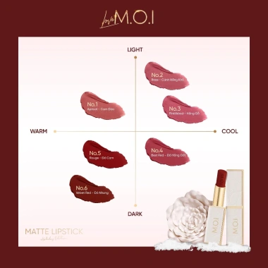 Son Thỏi Love M.O.I Holiday 2.7g - Lễ Hội, màu đậm, giữ màu lâu, chỉ 399.000 VND