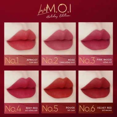 Son Thỏi Love M.O.I Holiday 2.7g - Phiên Bản Lễ Hội, Giá ưu đãi 399k (giá gốc 478.800) 4