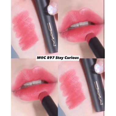 Son Thỏi M@C Velvet Blur Slim - Màu Đậm, Công Thức Mịn, Giá chỉ 399.000đ