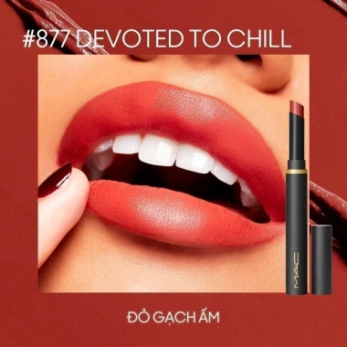 Son thỏi MAC Powder Kiss Velvet Blur Slim Stick dưỡng ẩm, giữ màu 12H, chỉ 860.000đ 10 Son thỏi MAC Powder Kiss Velvet Blur Slim Stick dưỡng ẩm, giữ màu 12H, chỉ 860.000đ 10