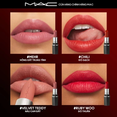 Son thỏi MINI MACXIMAL Silky Matte - Lì bền màu 12h, mịn như nhung, 520.000₫