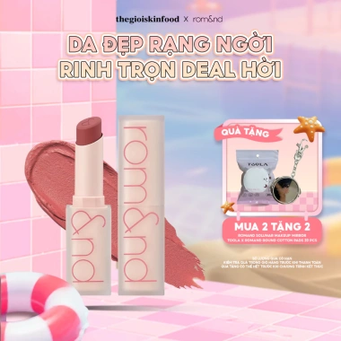 Son Thỏi Siêu Lì Romand New Zero Matte MUTURAL NUDE Hàn Quốc 199k - 3g