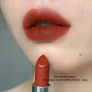 Son thỏi Ximal Silky Matte 3.5g Son lì mịn nhẹ, màu đẹp, không khô môi, dòng mới chính hãng, giá 800k