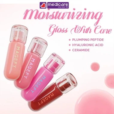 Son tin bóng MAGEFY Hydroglow Lip Tint 2.5g - Dưỡng ẩm, màu tươi, lâu trôi, giá 197.160 - 159.000