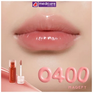 Son tin bóng MAGEFY Hydroglow Lip Tint 2.5g - Dưỡng ẩm, màu tươi, lâu trôi, giá 197.160 - 159.000