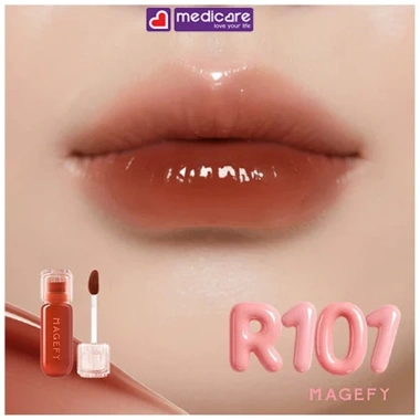 Son tin bóng MAGEFY Hydroglow Lip Tint 2.5g - Dưỡng ẩm, màu tươi, lâu trôi, giá 197.160 - 159.000