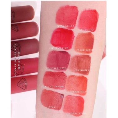 Son Tint 3CE Blur Water Tint Sepia - Son Kem Viền Môi Mờ Ảo, Không Lem, Giá 309k