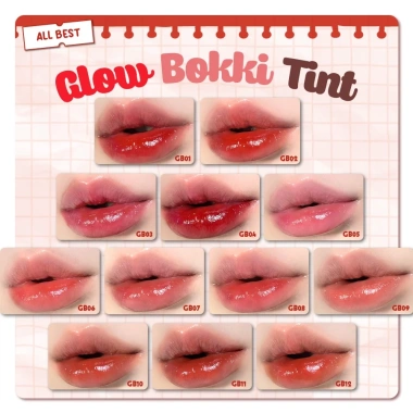 Son Tint Black Rouge Glow Bokki 4.85g - Màu Đỏ Quyến Rũ, Dễ Tán, Giá 248.040 VND