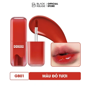 Son Tint Black Rouge Glow Bokki 4.85g - Màu Đỏ Quyến Rũ, Dễ Tán, Giá 248.040 VND