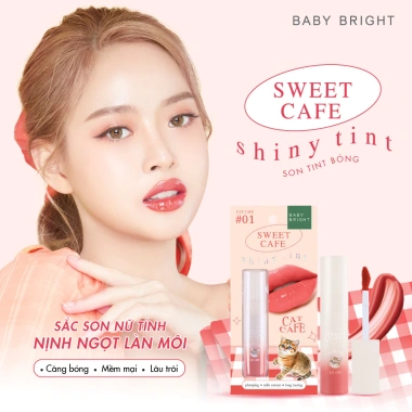 Son Tint Bóng Baifern Không Bết Dính 6 Màu Sweet Cafe 2.8g – Giá Ưu Đãi 89.000đ 3 Son Tint Bóng Baifern Không Bết Dính 6 Màu Sweet Cafe 2.8g – Giá Ưu Đãi 89.000đ 3