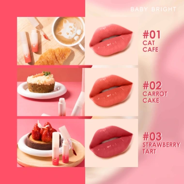 Son Tint Bóng Baifern Không Bết Dính 6 Màu Sweet Cafe 2.8g – Giá Ưu Đãi 89.000đ