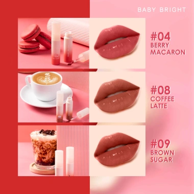 Son Tint Bóng Baifern Không Bết Dính 6 Màu Sweet Cafe 2.8g – Giá Ưu Đãi 89.000đ