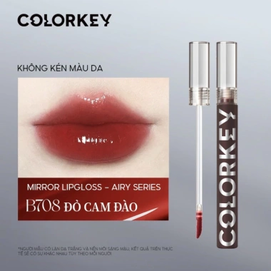 Son tint bóng Colorkey dạng lỏng 1.7g Rosslyn lâu trôi glasting water tint - Chính hãng, giá ưu đãi 124k 12 Son tint bóng Colorkey dạng lỏng 1.7g Rosslyn lâu trôi glasting water tint - Chính hãng, giá ưu đãi 124k 12
