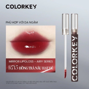 Son tint bóng Colorkey dạng lỏng 1.7g Rosslyn lâu trôi glasting water tint - Chính hãng, giá ưu đãi 124k 13 Son tint bóng Colorkey dạng lỏng 1.7g Rosslyn lâu trôi glasting water tint - Chính hãng, giá ưu đãi 124k 13