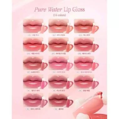 Son Tint Bóng Dasique Pure Water 2.6g - Màu Đậm, Dưỡng ẩm, Giá chỉ 243.000₫ giảm từ 315.900₫